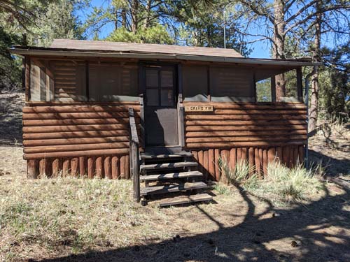 The Grand Fir Cabin at Long Scraggy Mountain Ranch